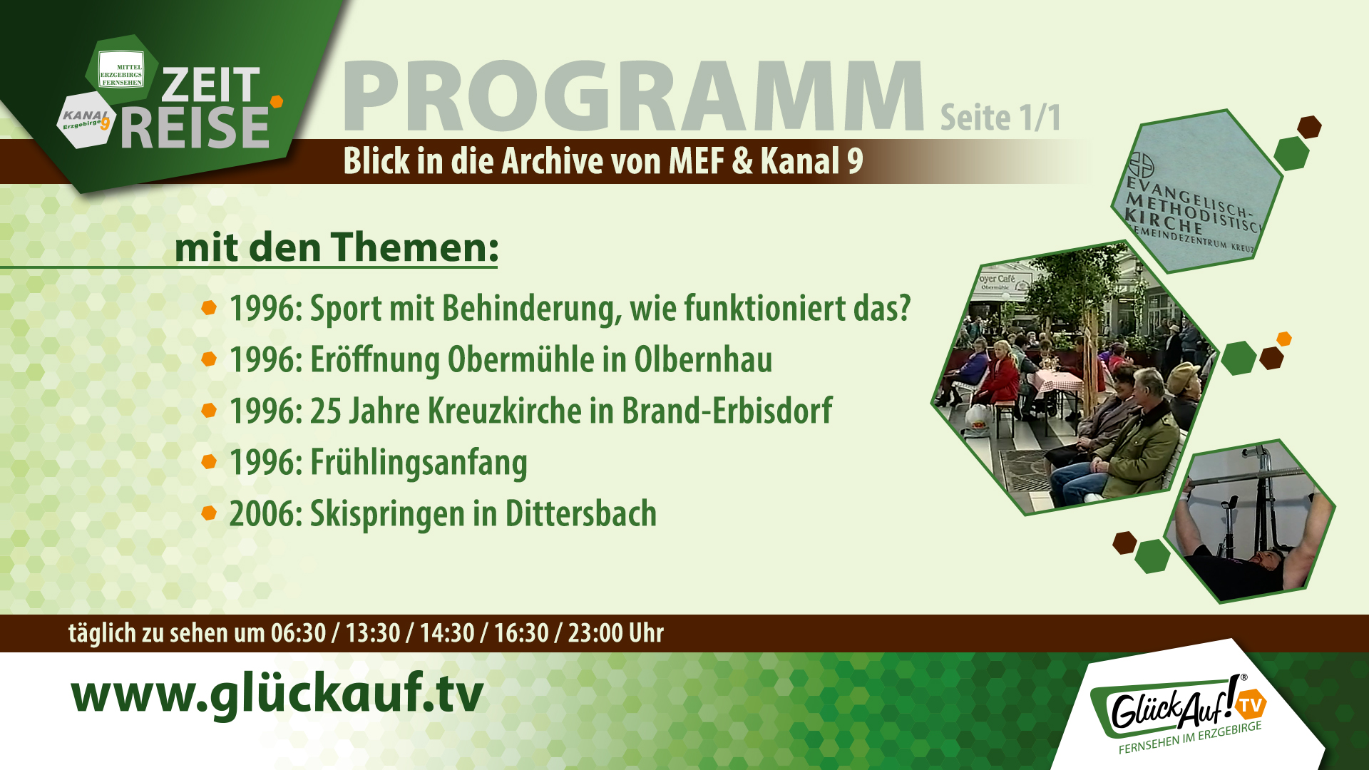 Glück Auf! Zeitreise für die Woche vom 14.03.2026 bis 20.03.2026
